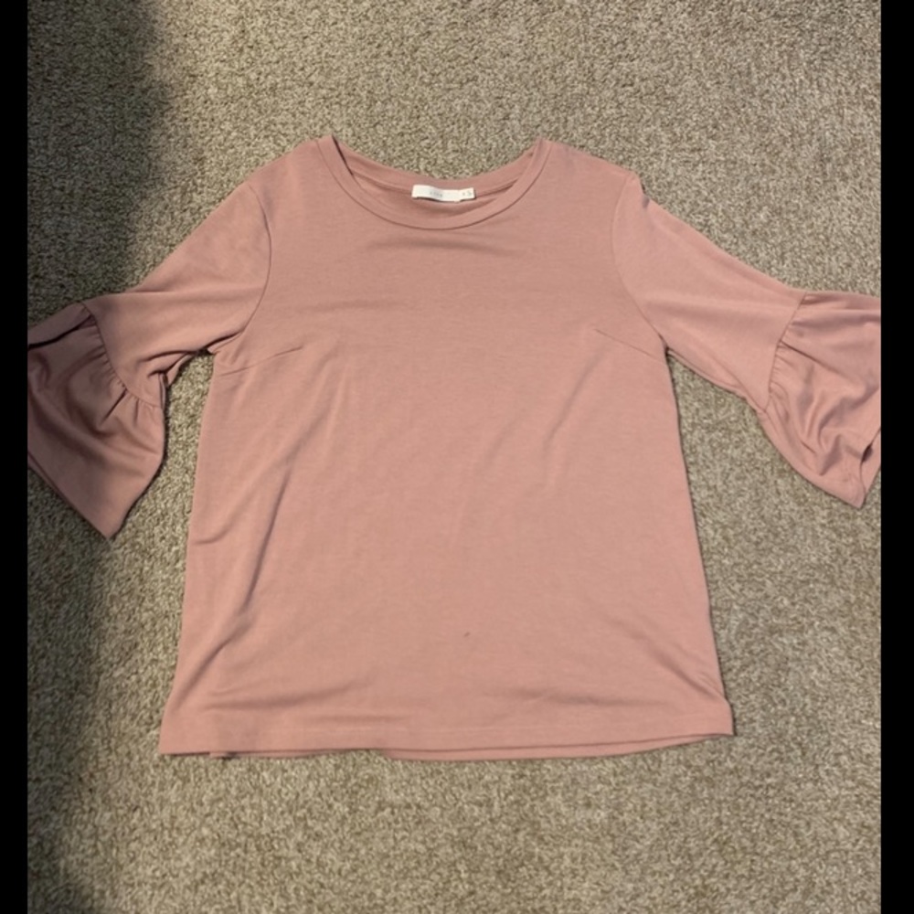 Bohme Lush dusty rose top - size S